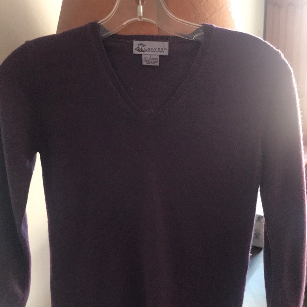 Cashmere 3/4 sleeve sweater